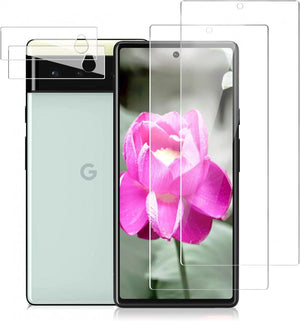 PhoCathy Google Pixel 6 Képernyővédő + Kamera Fólia, 9H Keménység, Karcolásálló, Ujjlenyomat ID - Outlet24