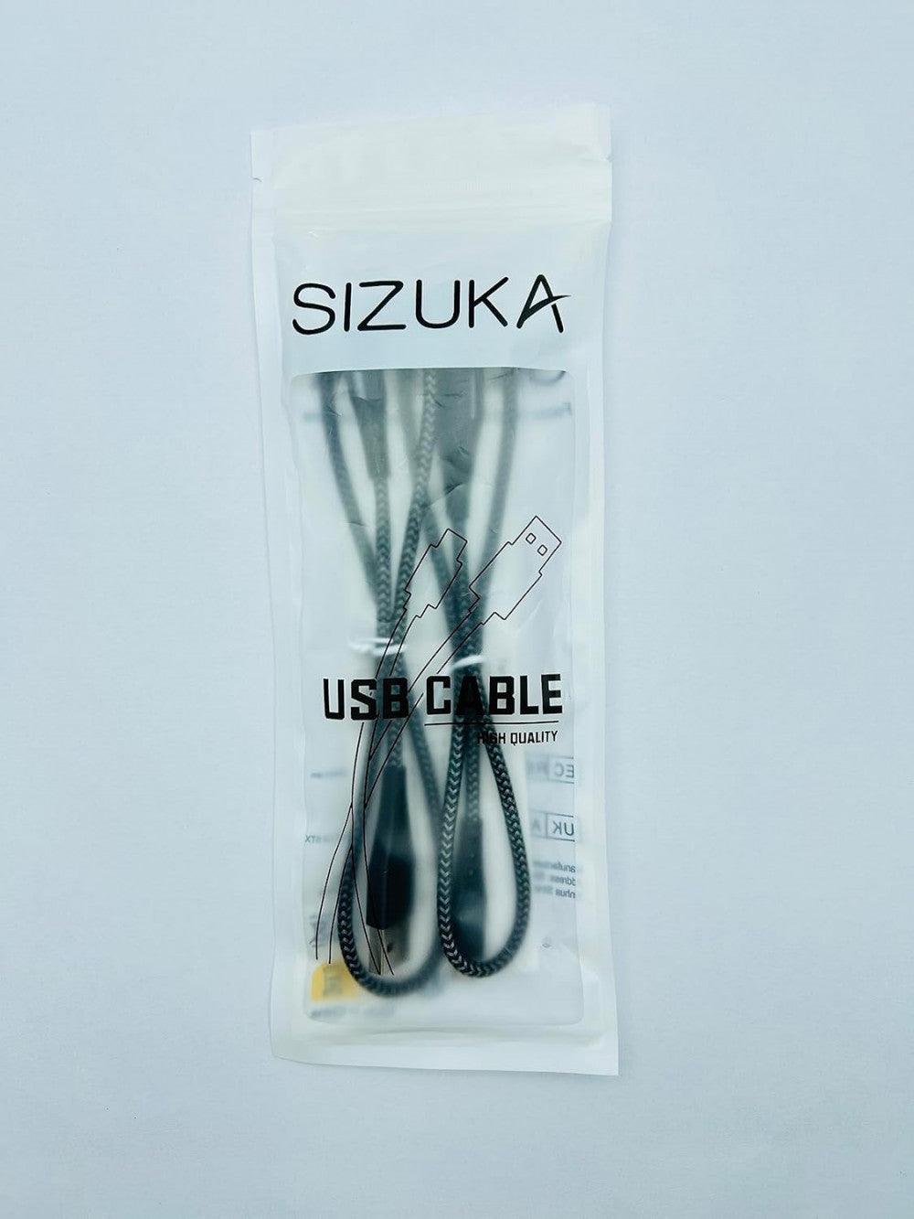 SIZUKA USB-A USB-Micro kábel, 0.5 méter, 2 darabos Újracsomagolt termék - Outlet24