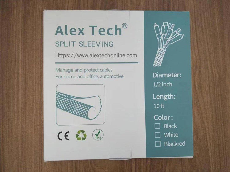 Alex Tech 13mm-2,4 m Kábelburkolat Kábelrendezéshez Számítógéphez - Outlet24