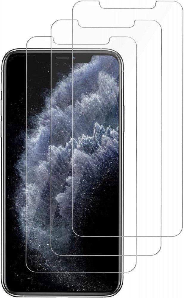 BERMIEU iPhone 11 Pro/XS/X 3 darabos, 9H keménységű, ultratiszta üvegfólia - Outlet24