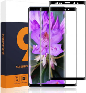 Edzett Üveg Képernyővédő, Samsung Galaxy Note 8, 9H, 2db, Fekete Szél - Outlet24