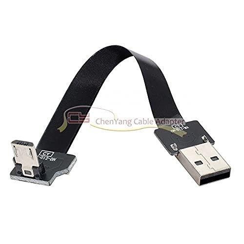 FPC Kábel USB 2.0 Típus-A Férfi - Micro USB 5Pin Férfi Adatlapos FPV-hez és Telefonhoz - Outlet24