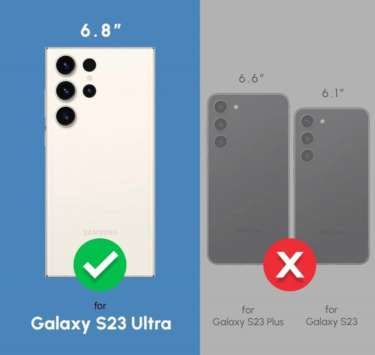 Galaxy S23 Ultra Átlátszó Védőtok Gyűrűs Állvánnyal, Ütésálló TPU Bumper Borítás Újracsomagolt termék - Outlet24