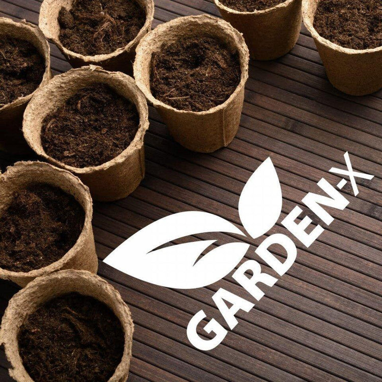 Gardenix 80 db-os Tőzeg Cserép Készlet Palántákhoz, Barna - Outlet24