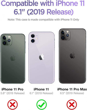 iPhone 11 Karc- és Ütésálló Szilikon Tok (Víztiszta) - Outlet24