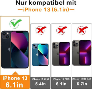 iPhone 13 Mágneses Gyűrűs Szilikon Tok (Szürke) - Outlet24