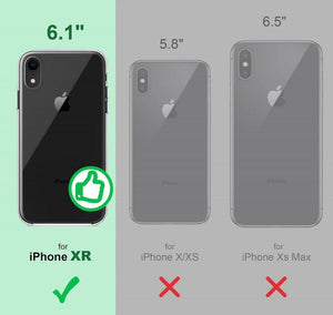 iPhone XR Ütésálló Gyűrűs Tok, Glitteres, Csillogó (Átlátszó) - Outlet24