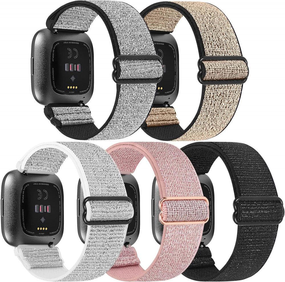 Kompatibilis Szíj Fitbit Versa 2/Versa/Versa Lite-hoz, 5 Csomag, Női/Férfi - Outlet24